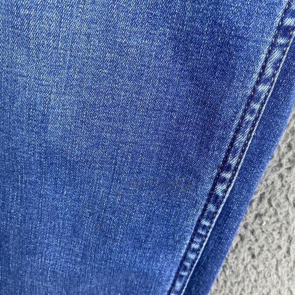 Tommy Bahama Jeans Mens 36x30 Blue Straight Leg Stretch Denim Pants Dolphin Logo - Picture 4 of 12